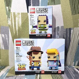 New Toy Story Lego BrickHeadz Buzz Lightyear + Woody & Bo Peep Disney Last Set